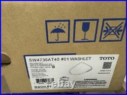 TOTO WASHLET S7A Electronic Bidet Toilet Seat Elongated White SW4736AT40#01