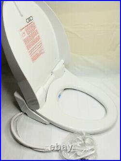 TOTO Washlet C200 Elongated Heated/ Bidet Toilet Seat with remote White Cotton