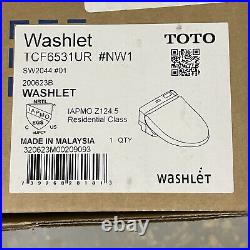 TOTO Washlet C200 TCF6531UR NW1 White/Cotton SW2044 #01 bidet