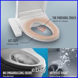 TOTO Washlet C2 Cotton White Elongated Electronic Bidet Toilet Seat SW3074T40#01