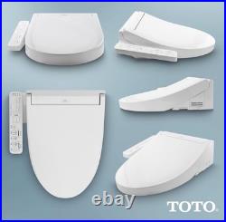 TOTO Washlet C2 Cotton White Elongated Electronic Bidet Toilet Seat SW3074T40#01