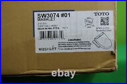 TOTO Washlet C2 Electronic Bidet Toilet Seat Cotton White Sw3074#01