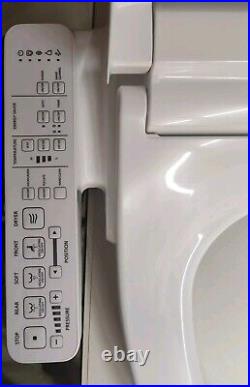 TOTO Washlet C2 Electronic Bidet Toilet Seat SW3074#01, Cotton White