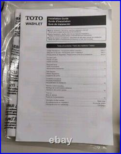 TOTO Washlet C2 Electronic Bidet Toilet Seat SW3074#01, Cotton White