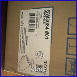 TOTO Washlet C5 Electronic Bidet Toilet Seat ELONGATED, Cotton White SW3084#01