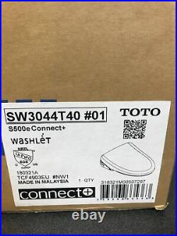 TOTO Washlet+ S500E Bidet Seat with Heated Seat, Warm Air Dryer, Remote