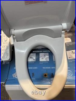 TOTO Washlet T1SW3014#01 Elongated Bidet Seat Cotton White Works TOTO Washlet T1SW3014#01 Elongated Bidet Seat Cotton White Works