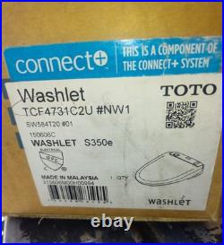 TOTO Washlet s350e sw584T20 #01 / TCF4731C2U / COTTON WHITE TOTO Washlet s350e sw584T20 #01 / TCF4731C2U / COTTON WHITE