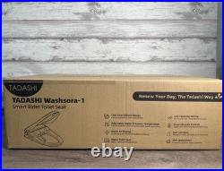 Tadashi Bidet Toilet Seat Elongated, Heated Toilet Seat, Instant Warm Water