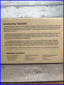 Tadashi Bidet Toilet Seat Elongated, Heated Toilet Seat, Instant Warm Water