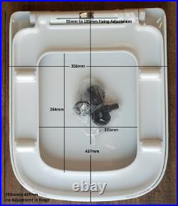 Teams Soft Slow Close WC Toilet Seat Replaces Imex Elite & Suburb seat 8905WSC Teams Soft Slow Close WC Toilet Seat Replaces Imex Elite & Suburb seat 8905WSC