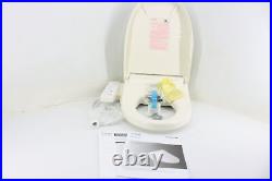 ToTo SW3074#12 Electronic Bidet Elongated Toilet Seat w Wand Cleaning Beige