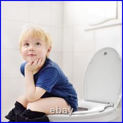 Toilet Seat, Elongated Toilet Seat with Toddler Seat Built in, Potty Training Toilet Seat, Elongated Toilet Seat with Toddler Seat Built in, Potty Training