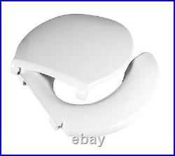 Toilet Seat Open Front White by Big John Products, with or without cover