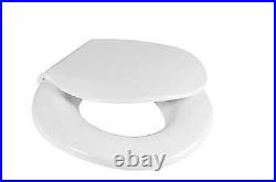 Toilet Seat With Cover by Big John Products, white or cream