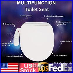 Toilet Seat with Adjustable Water Temperature- Electric Smart Bidet Seat