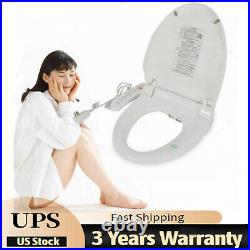 Toilet Seat with Adjustable Water Temperature- Electric Smart Bidet Seat