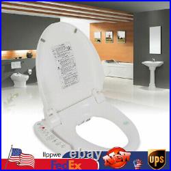 Toilet Seat with Adjustable Water Temperature- Electric Smart Bidet Seat