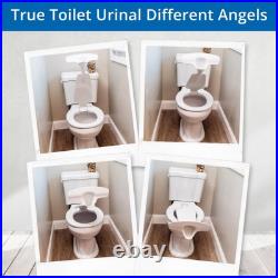 Toilet Seat with Urinal Attachment (Elongated) Solution for Urine Splatter Toilet Seat with Urinal Attachment (Elongated) Solution for Urine Splatter