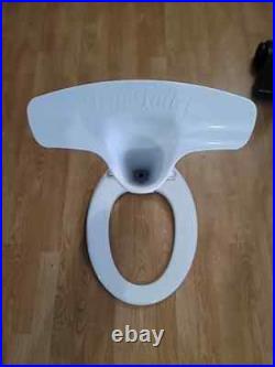 Toilet Seat with Urinal Attachment (Elongated) Solution for Urine Splatter
