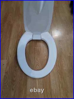Toilet Seat with Urinal Attachment (Elongated) Solution for Urine Splatter