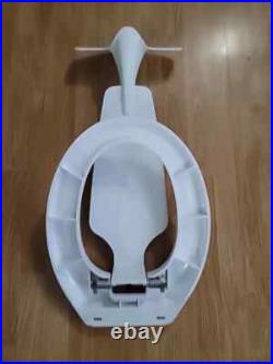 Toilet Seat with Urinal Attachment (Elongated) Solution for Urine Splatter