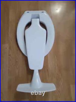 Toilet Seat with Urinal Attachment (Elongated) Solution for Urine Splatter