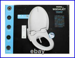 Toto Automated Washlet Bidet Elongated Toilet Seat with Remote T1SW2024#01 White