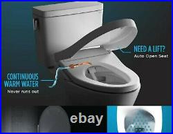 Toto S550e WASHLET Electric Bidet Seat for Elongated Toilet with Contemporary Li