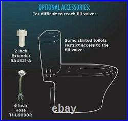 Toto S550e WASHLET Electric Bidet Seat for Elongated Toilet with Contemporary Li