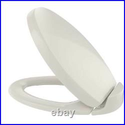 Toto SS204 Beige Softclose Elongated Closed-Front Toilet Seat & Lid
