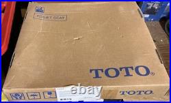 Toto SS247R#01 Slim D-Shape Closed-Front Soft Close Toilet Seat