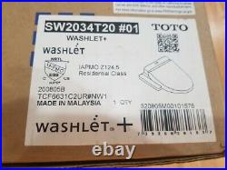 Toto SW2034T20#01 C100 Elongated Electronic Washlet Bidet Seat, Cotton