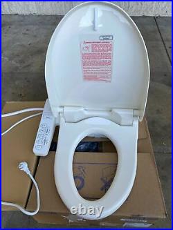 Toto SW2034#12 C100 Elongated Electronic Washlet Soft Close Bidet Seat, Beige