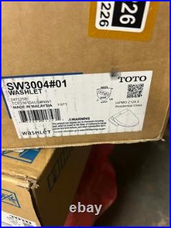 Toto SW3004#01 Washlet Elongated Electronic Bidet Seat Cotton White