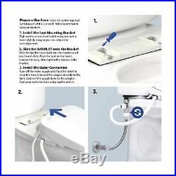 Toto SW3036#01 K300 Bidet Toilet Seat Instantaneous Water Heating Cotton White