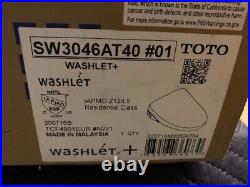 Toto SW3046AT40#01 S500E Washlet+ And Auto Flush Ready Electronic Bidet Toilet