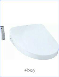 Toto SW3056AT40#01 S550E Washlet Elongated Electronic Bidet Seat with Remote, Wh