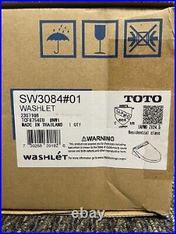 Toto SW3084 #01 Washlet C5 Elongated Bidet Seat Cotton White