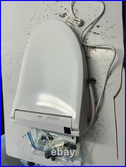 Toto SW3084 #01 Washlet C5 Elongated Bidet Seat Cotton White Damaged Toto SW3084 #01 Washlet C5 Elongated Bidet Seat Cotton White Damaged