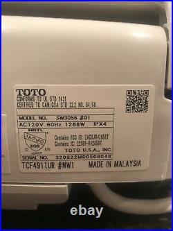 Toto WASHLET S550e Electronic Bidet Toilet Seat with EWATER+ and Auto Open
