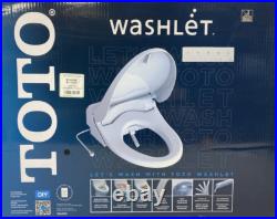 Toto Washlet Bidet Elongated Bathroom Electronic Toilet Seat T1SW2491#01 New Toto Washlet Bidet Elongated Bathroom Electronic Toilet Seat T1SW2491#01 New