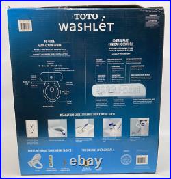 Toto Washlet Bidet Elongated Electronic Toilet Seat T1SW3014#01 White