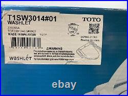 Toto Washlet Bidet Elongated Electronic Toilet Seat T1SW3014#01 White