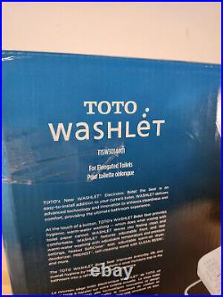 Toto Washlet Bidet Elongated Toilet Seat T1SW3014#01 Used GREAT Condition