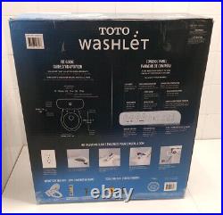 Toto Washlet Electronic Bidet Seat T1SW3014#01 Cotton White Elongated