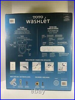 Toto Washlet Eletronic Air Dry Elongated Bidet Heated Bathroom Toilet Seat New