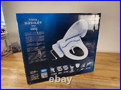 Toto Washlet Elongated Bidet withHeated Toilet Seat T1SW3014#01 White