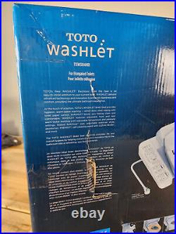 Toto Washlet Elongated Bidet withHeated Toilet Seat T1SW3014#01 White