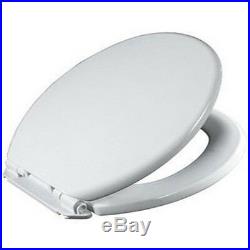 Universal Uk White Bathroom Wc Plastic Toilet Seat Easy Fit With Fittings